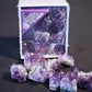 High-quality Grade A natural amethyst crystal cluster rough stone box set
