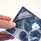 Natural coal crystal rough stone
