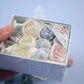 Natural crystal rough stones mixed colors boxed set
