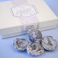 Natural Mexican agate crystal cave box set