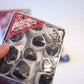 Natural garnet specimen box