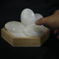 Natural Selenite Round Crystal Ornament