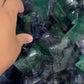 Fluorite five-pointed star