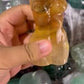 Fluorite female model carving