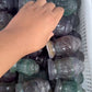 Fluorite Buddha Head Carving