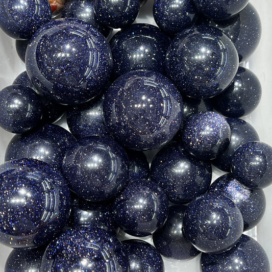 Blue Goldstone Sphere（artificial）