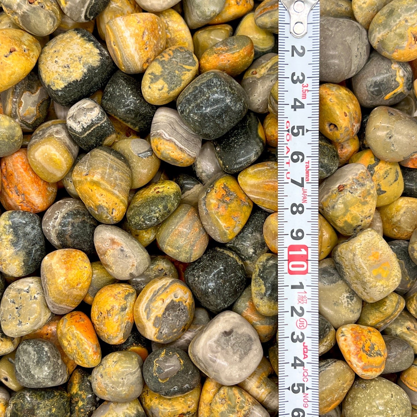 Bumble Bee Jasper | Bumble Bee Tumbled Stone | WaterfrontCrystal