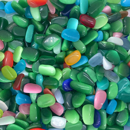 Cat Eye Tumbled Stones（20-30mm）