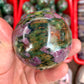 Symbiosis of Grandmother Crystal and Ruby Sphere
