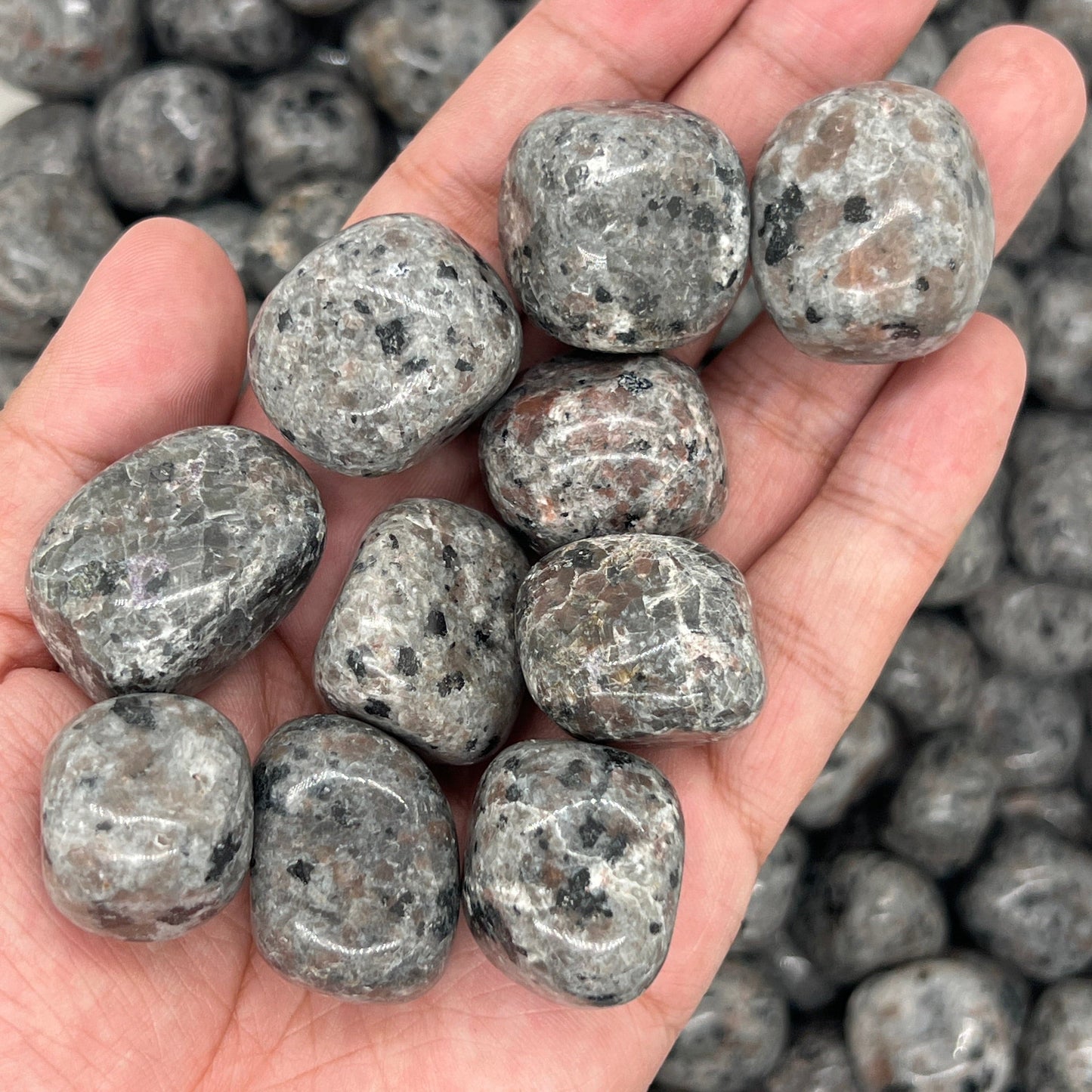 Yooperlite Tumbled Stones（20-30mm） WaterfrontCrystal