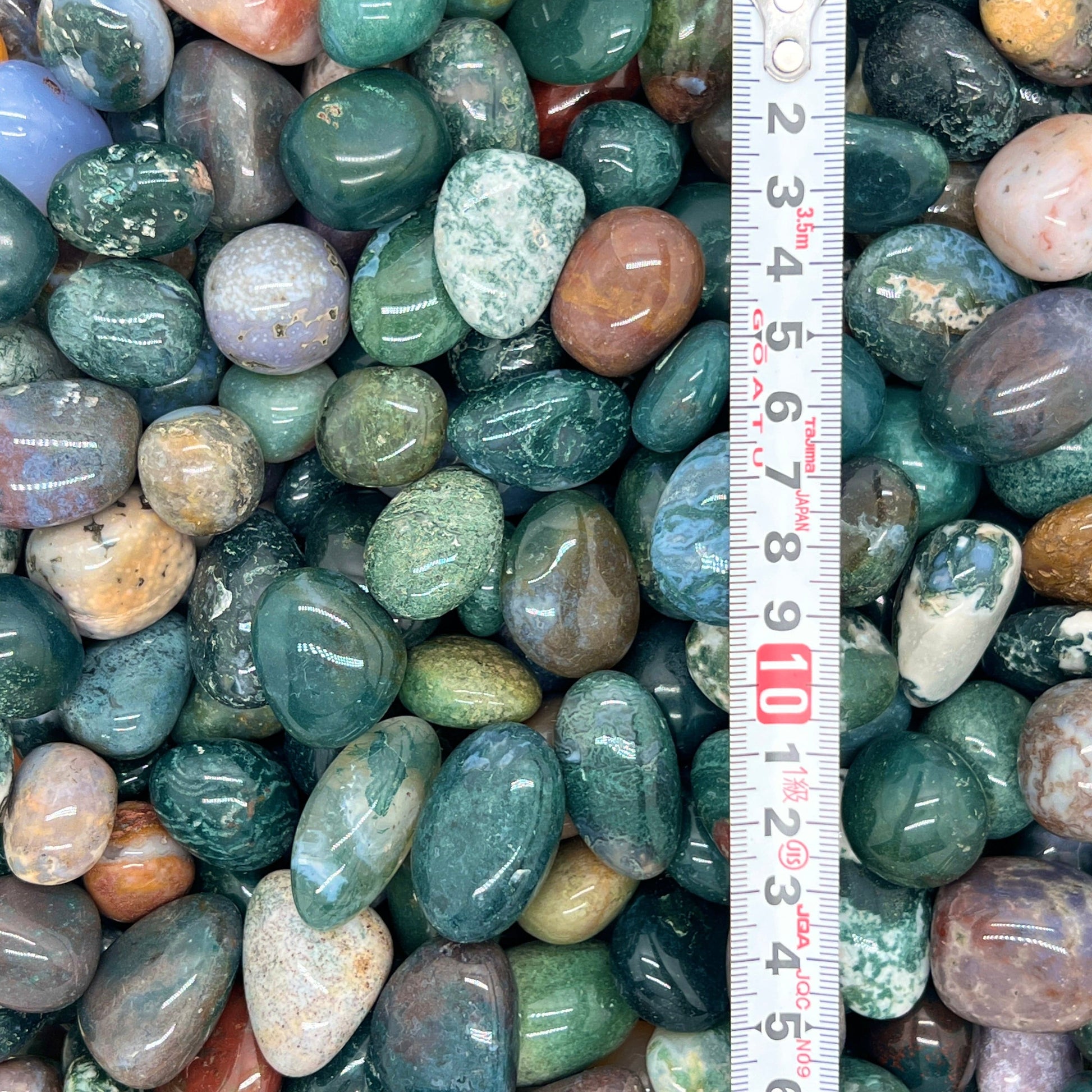 Ocean Jasper Tumbled Stones（20-30mm） WaterfrontCrystal