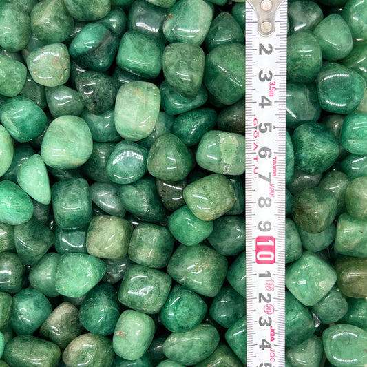 Green Strawberry Quartz Tumbled Stones（20-30mm） WaterfrontCrystal