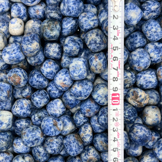 Blue Spotted Tumbled | Blue Spotted Stones | WaterfrontCrystals