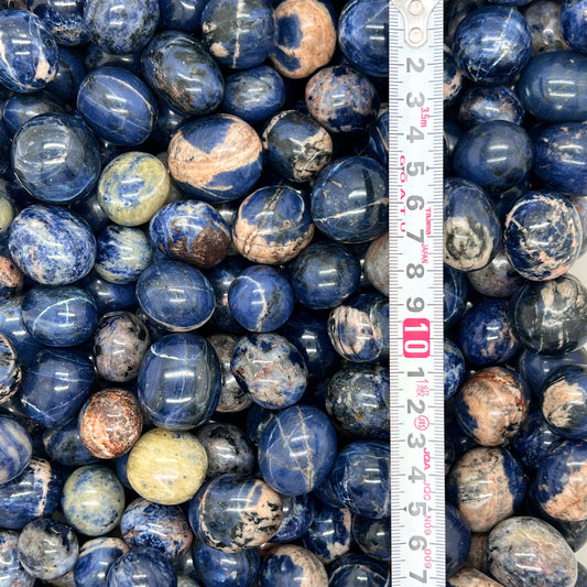 Sodalite Tumbled Stones（20-30mm） WaterfrontCrystal