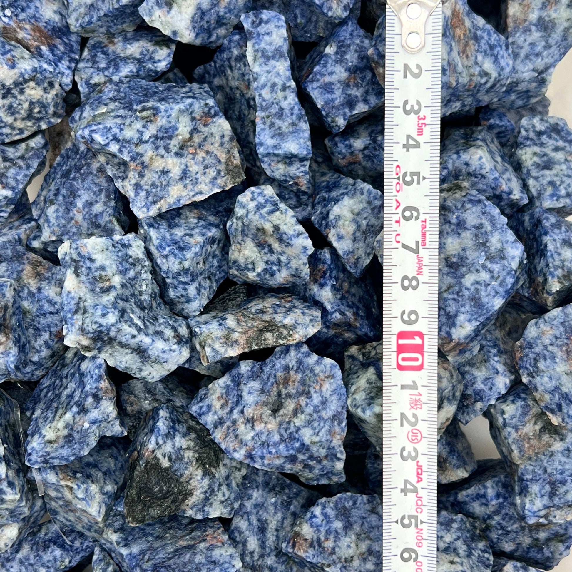 Blue Spotted Rough | Spotted Rough Stones | WaterfrontCrystals
