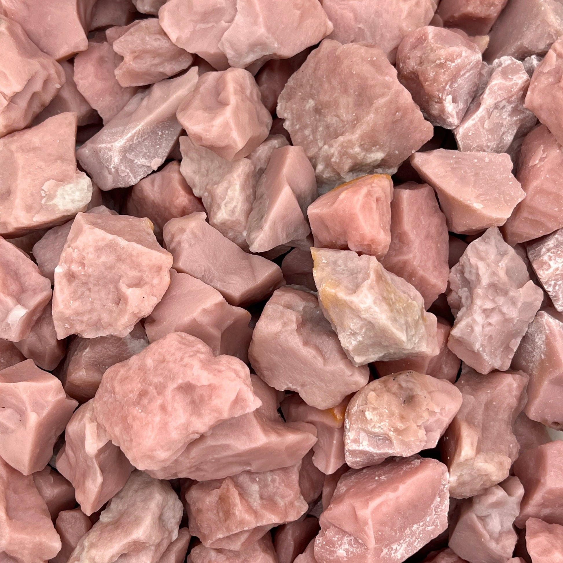 Pink Opal Rough Stones WaterfrontCrystal