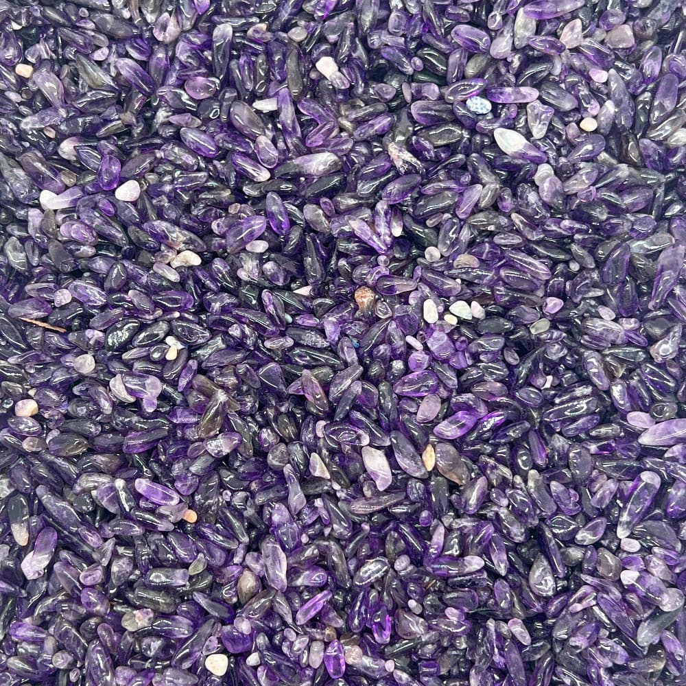 Purple Amethyst Chips | Amethyst Chips | WaterfrontCrystal