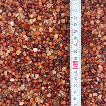 Red Agate Chips（5-8mm） WaterfrontCrystal