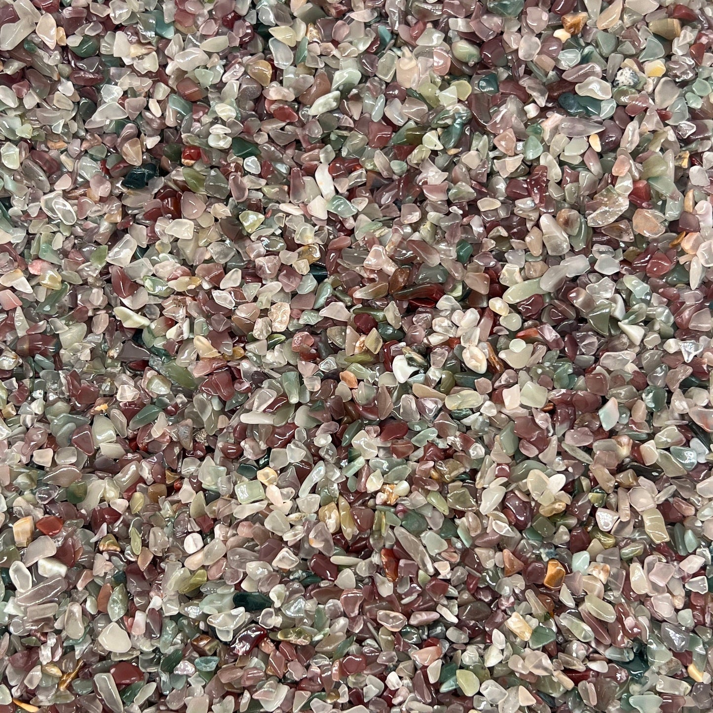 Purple Green Agate Chips（5-8mm） WaterfrontCrystal