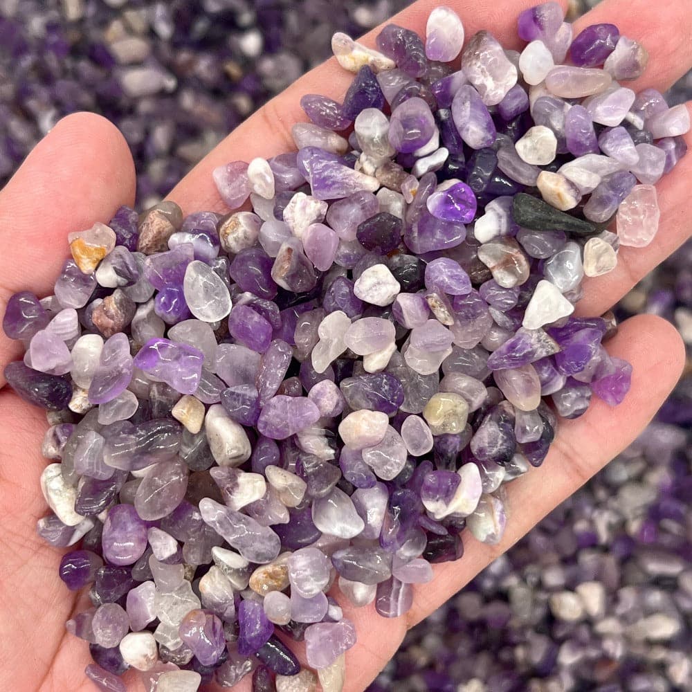 Natural Amethyst Chips | Amethyst Chips Stones | WaterfrontCrystal