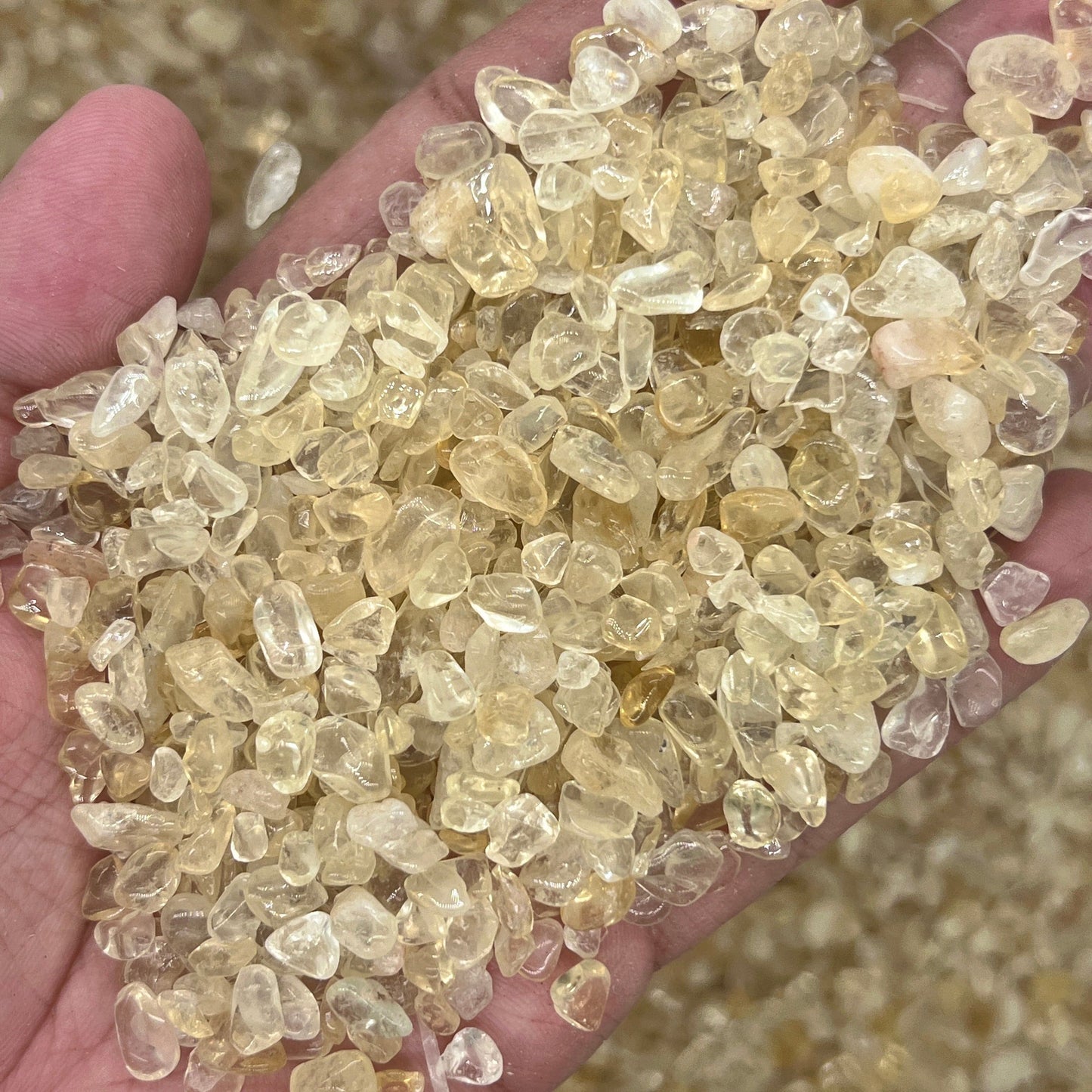 Citrine Crystal Chips | Citrine Chips Wholesale | WaterfrontCrystal
