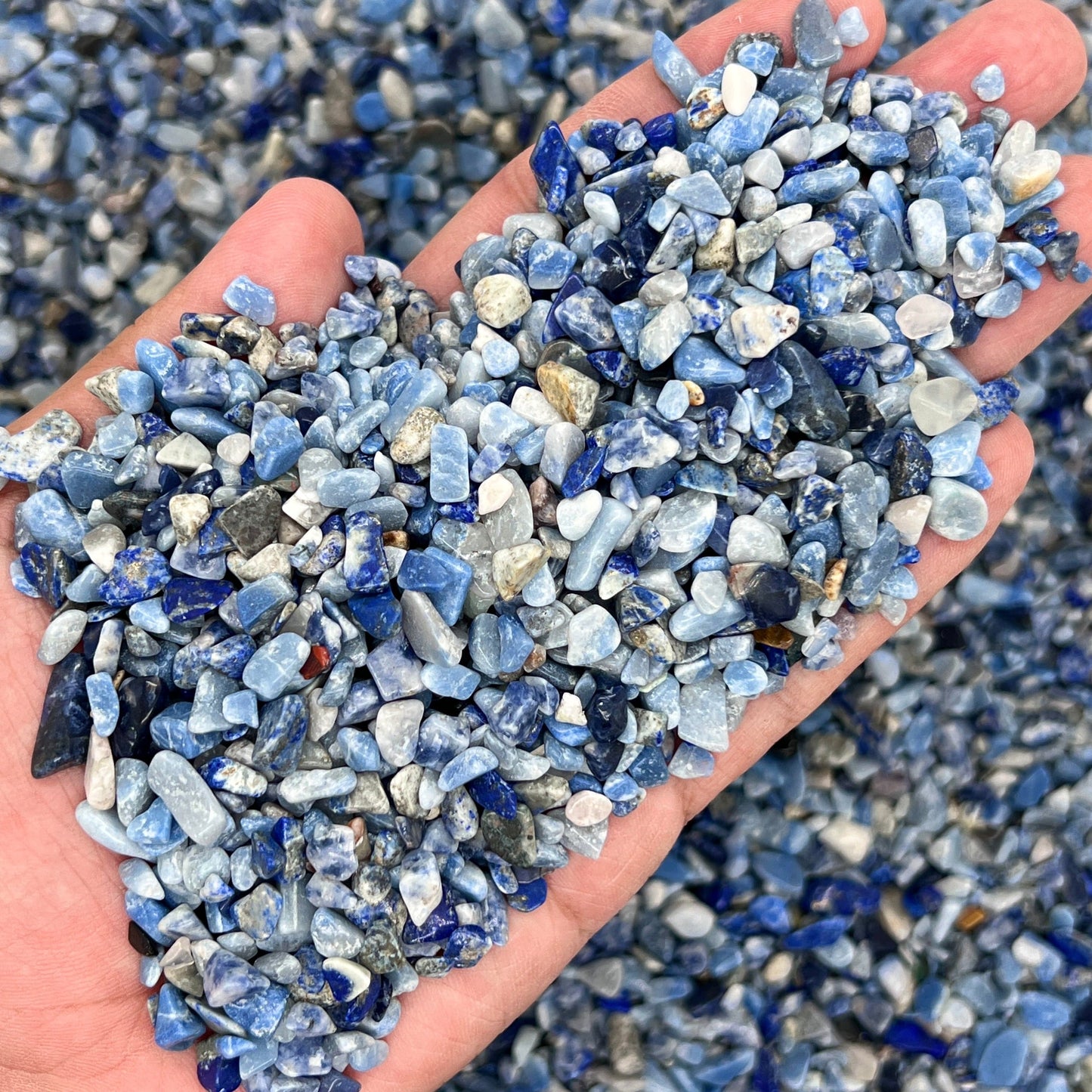 Blue Aventurine Chips | Crystal Chips Wholesale | WaterfrontCrystals