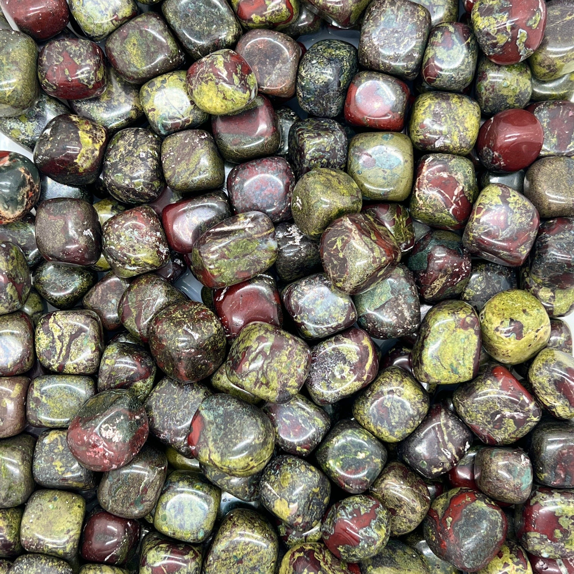 Dragon Blood Crystal Tumbled Stones（20-30mm） WaterfrontCrystal