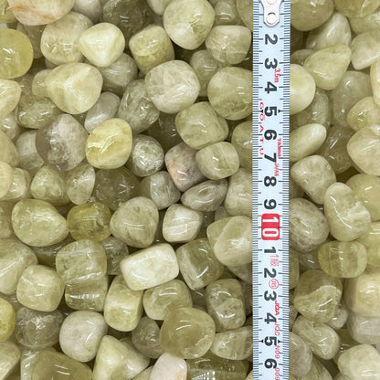 Lemon Citrine Tumbled Stones（20-30mm） WaterfrontCrystal