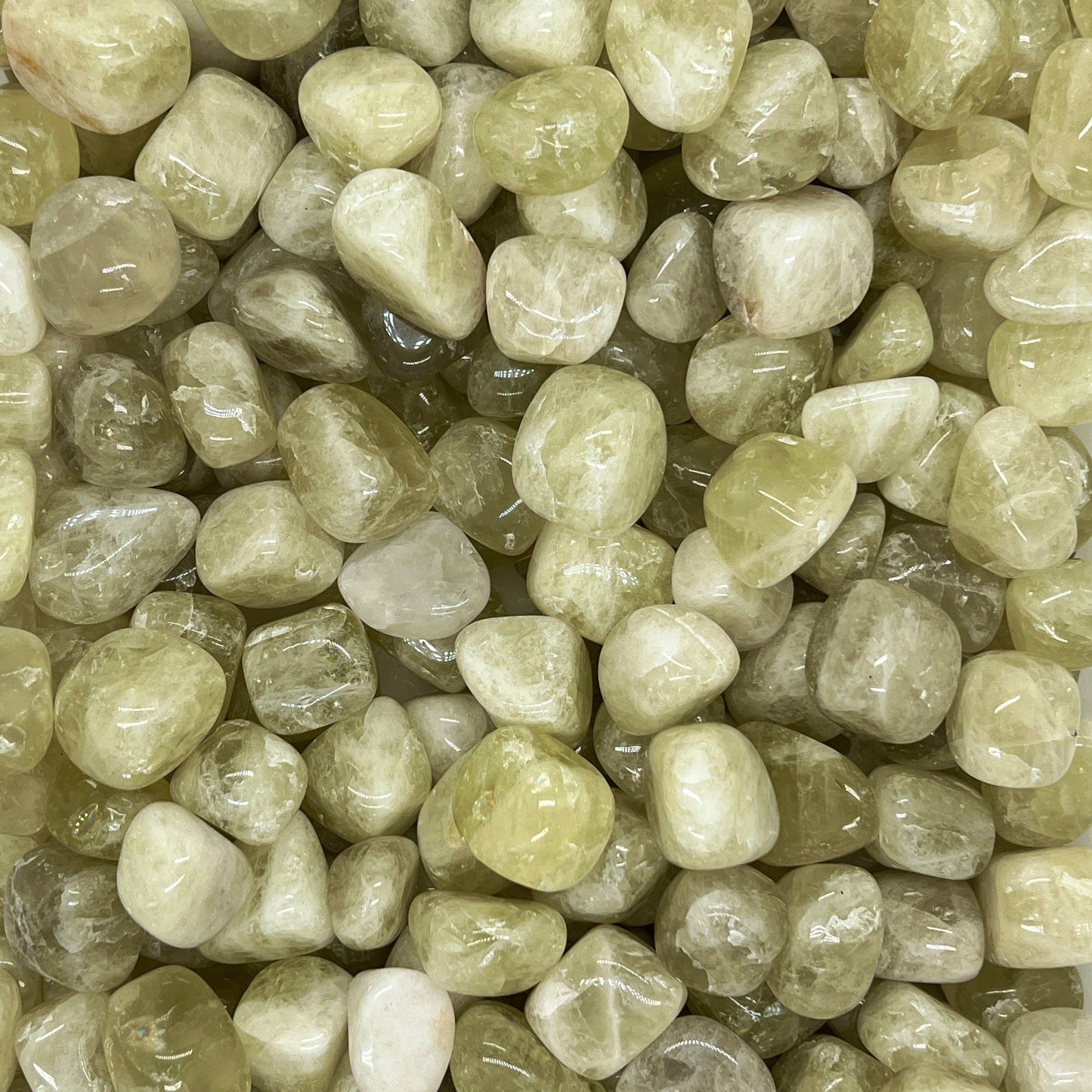 Lemon Citrine Tumbled Stones（20-30mm） WaterfrontCrystal