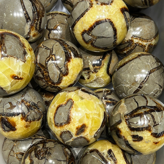 Septarian Crystal Sphere